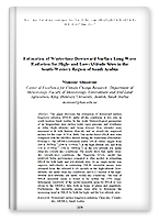 Estimation of Wintertime Downward Surface Long Wave