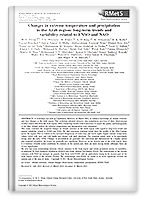 Changes in extreme temperature and precipitation in the Arab region